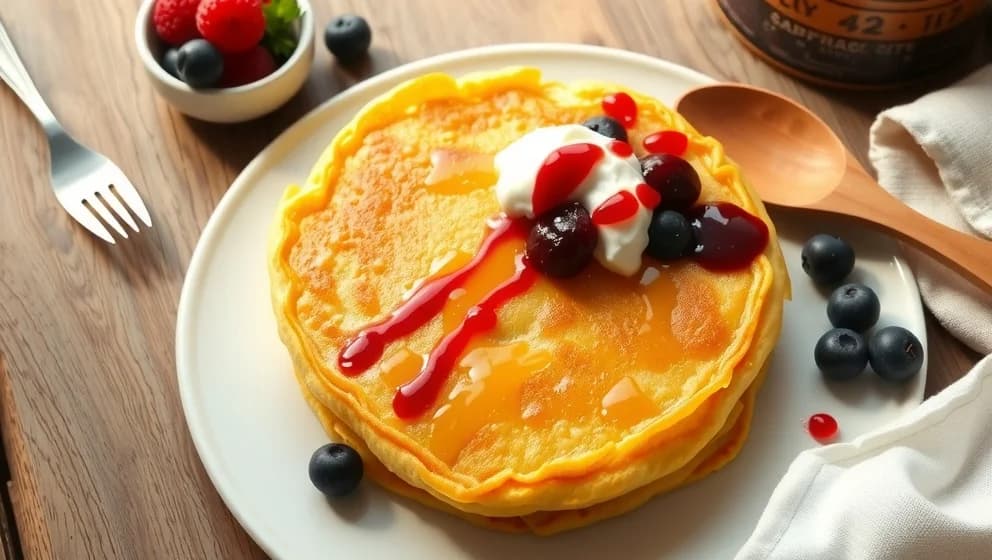 Äkta gotländsk saffranspannkaka recept