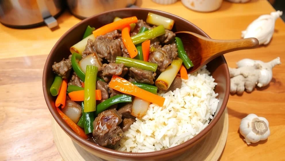 Biff med bambuskott recept som får hela familjen att älsk...