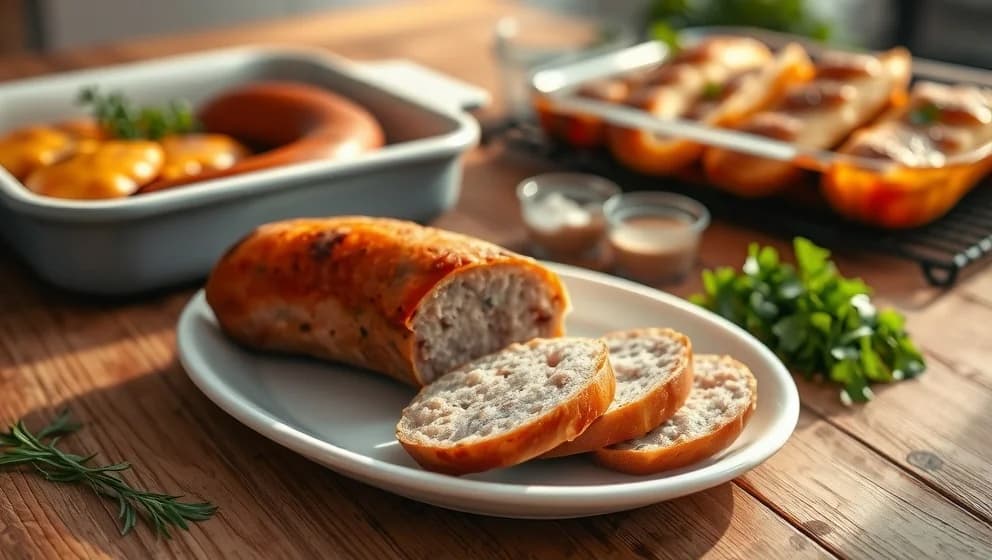 Saftig falukorv i ugn så gott det blir