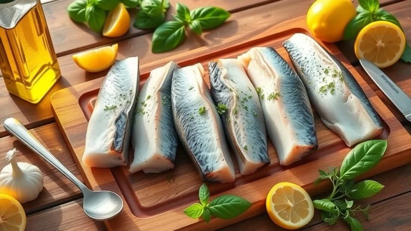 Italiensk färsk tonfisk recept som hemmalagad mat