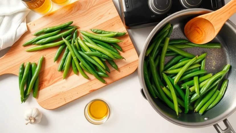Frysta haricots verts recept som smakar gott
