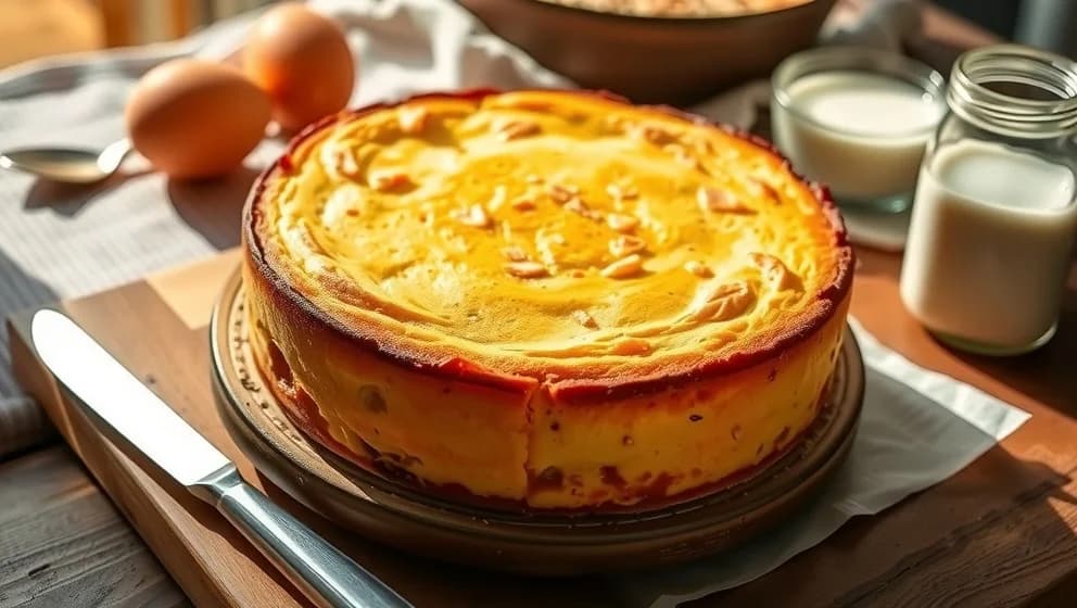 Gammaldags ostkaka recept från svenska köket