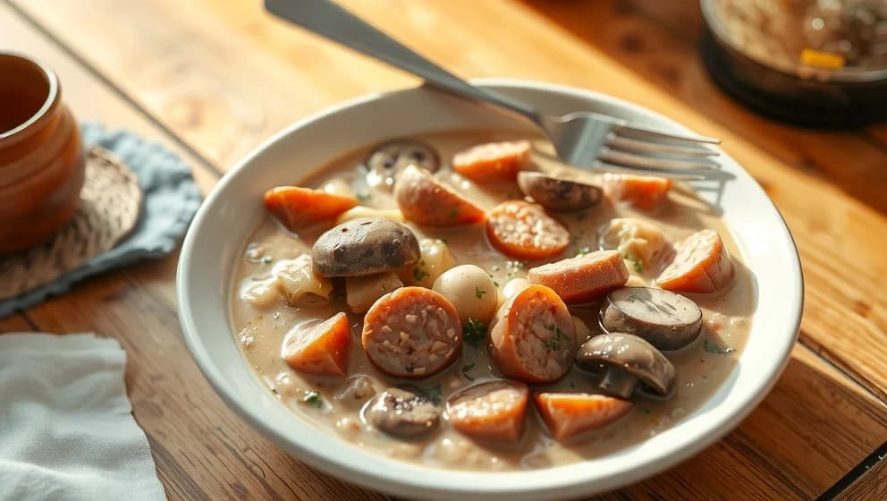 Godaste korv stroganoff recept som du måste prova