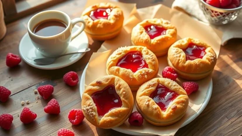 Fredrikks hallongrottor recept från fikan