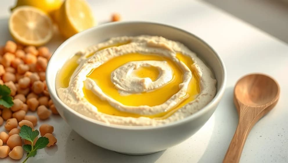 Hemlagad hummus utan tahini på 10 minuter