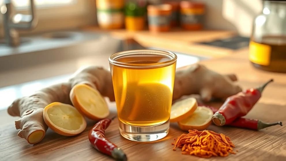 Ingefära shot recept chili hemma