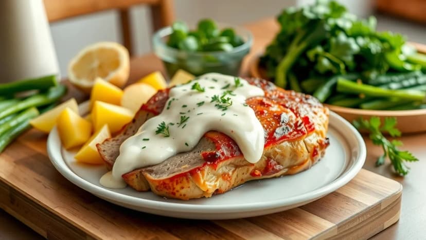 Kassler recept med crème fraiche och smak