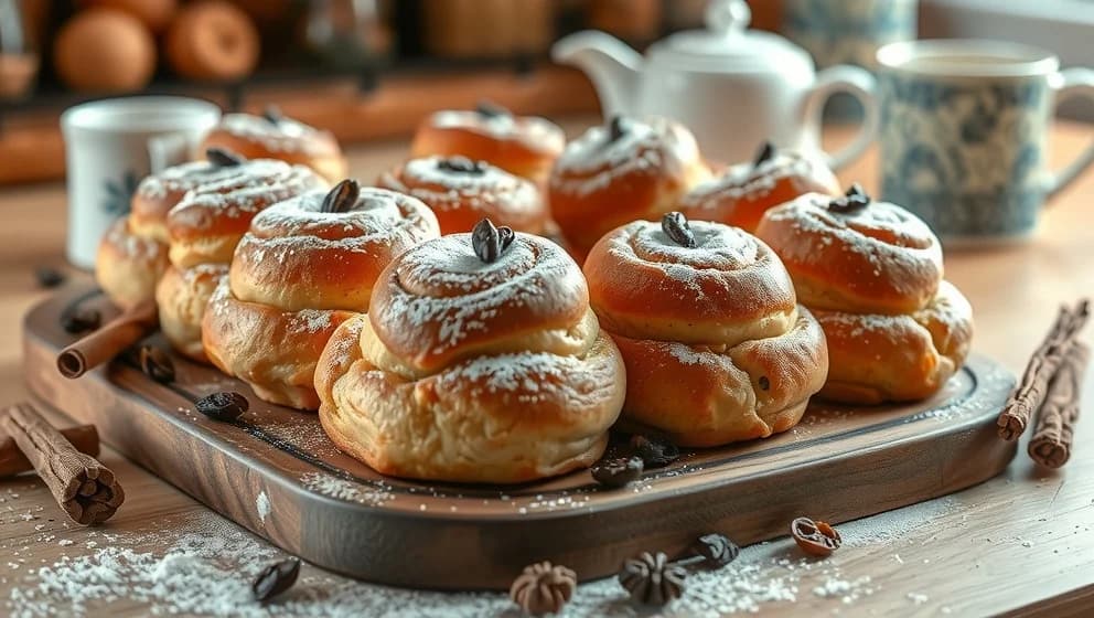 Fredriks fika bästa recept på lussekatter