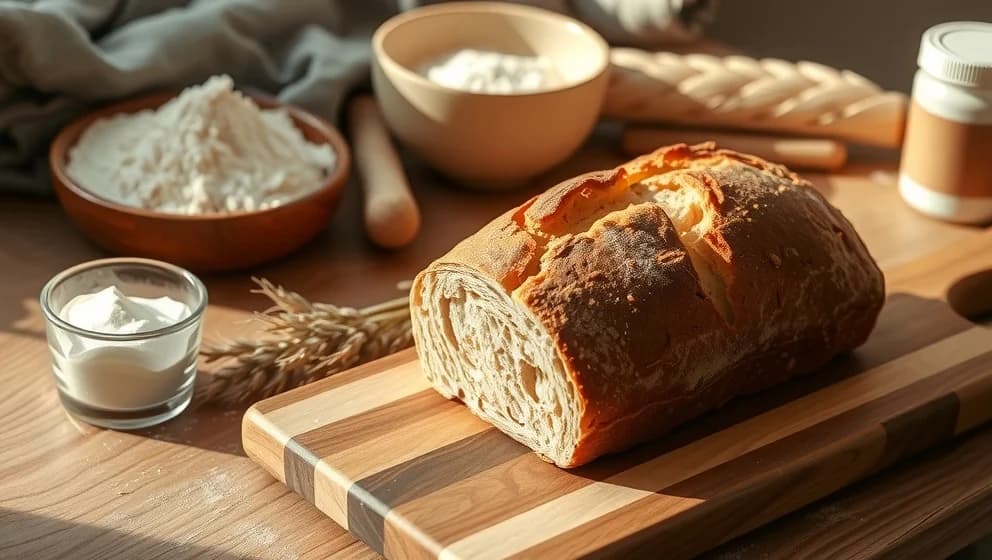 Gott matbröd med jäst hemma