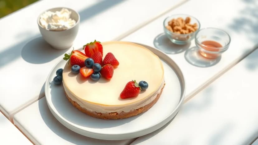 No bake cheesecake recept utan ugn