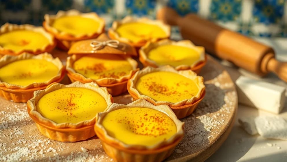 Bästa pastel de nata recept från Portugal