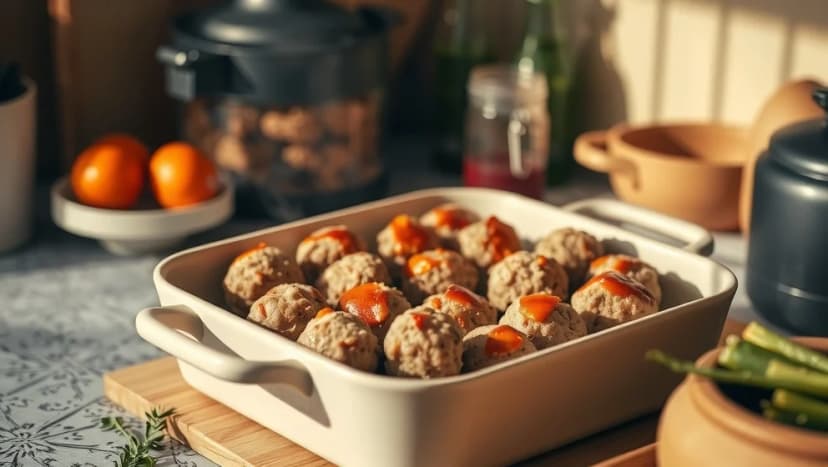 Köttbullar i ugn som smakar helt underbart