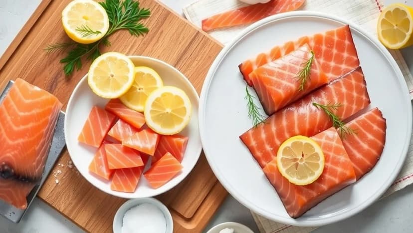 Enkla recept med gravad lax för hemmet