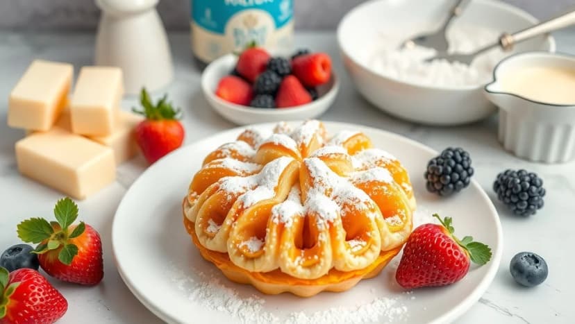 Läckra efterrätter med smördeg