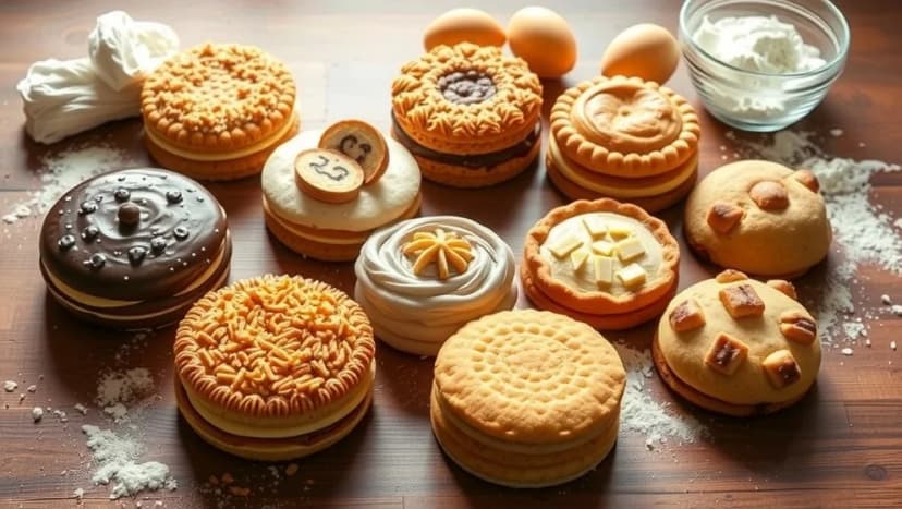 Sju sorters kakor recept som du kan baka hemma