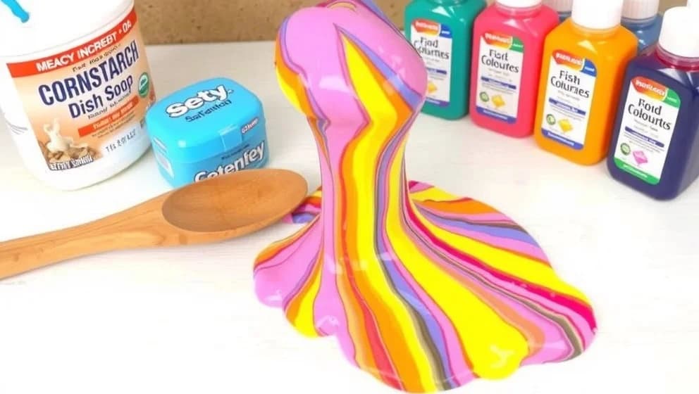 Gör slime utan lim hemma