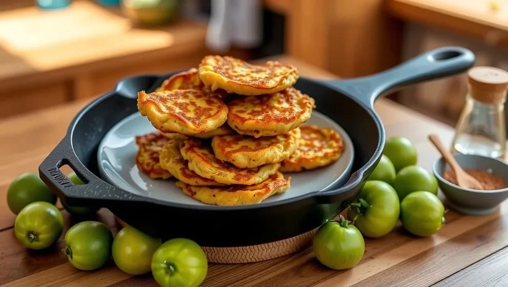 Stekta gröna tomater recept som du måste prova