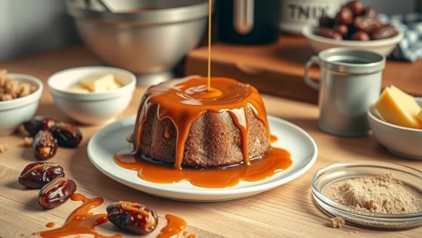 Sticky toffee pudding recept som smakar himla gott
