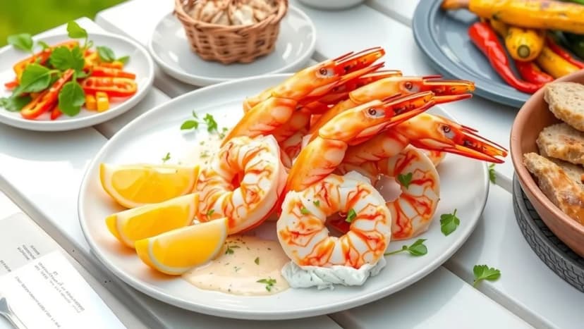 Stora räkor recept som huvudrätt