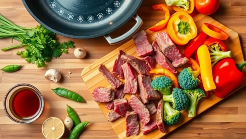 Strimlad biff thai recept som du måste prova