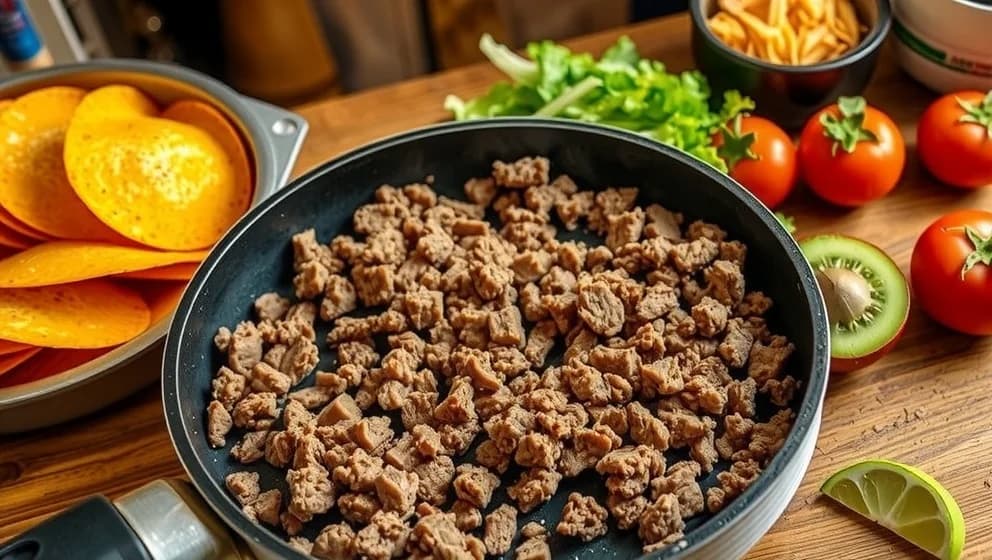 Enkla tacos recept med köttfärs hemma